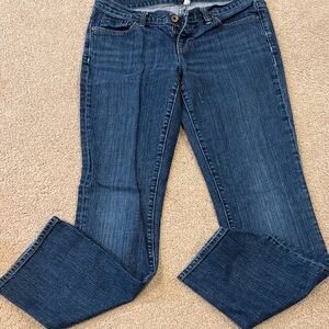 GAP Women's Boot Cut Jeans in Deep Blue